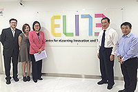 Delegates from Fudan University visit the Centre for eLearning Innovation and Technology
